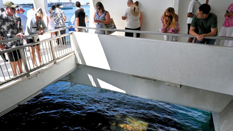 USS Arizona Memorial Inside