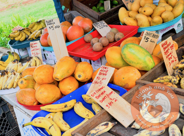 Tropical Fruit Stand-Hawaii