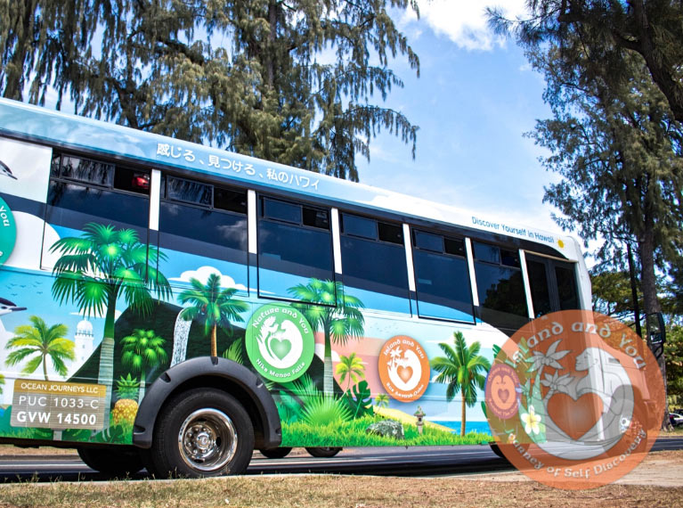 Circle Island Tour Bus