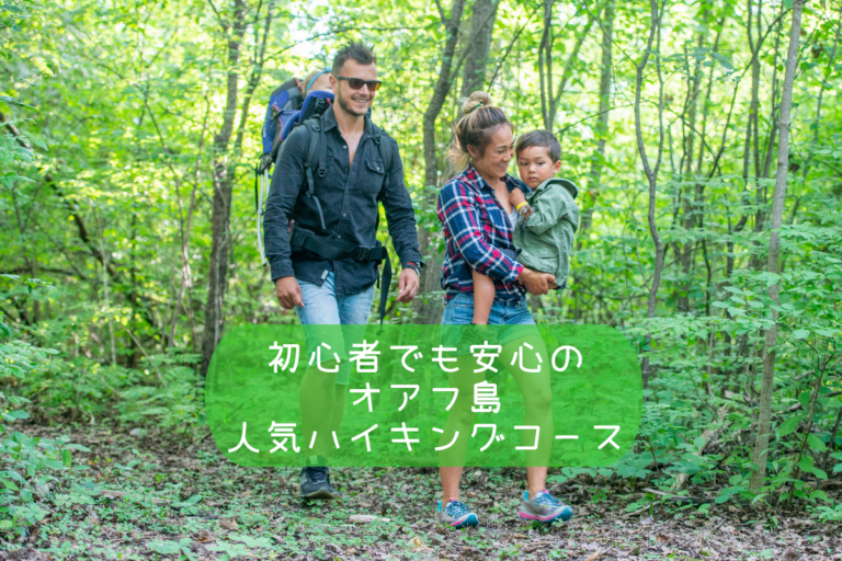 初心者でも安全オアフ島ハイキング