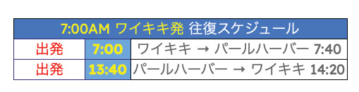 Pearl Harbor shuttle 6hr_jp
