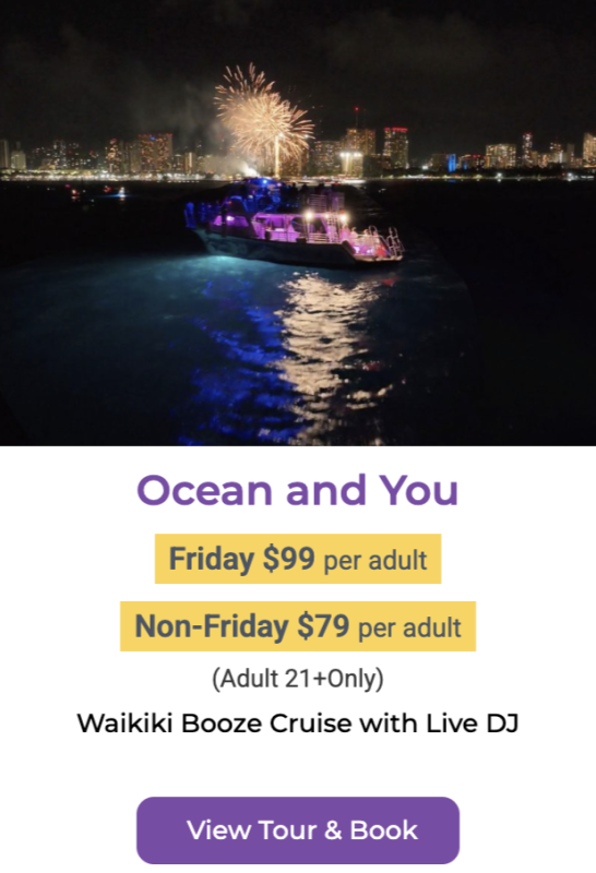 Waikiki Sunset Booze Cruise