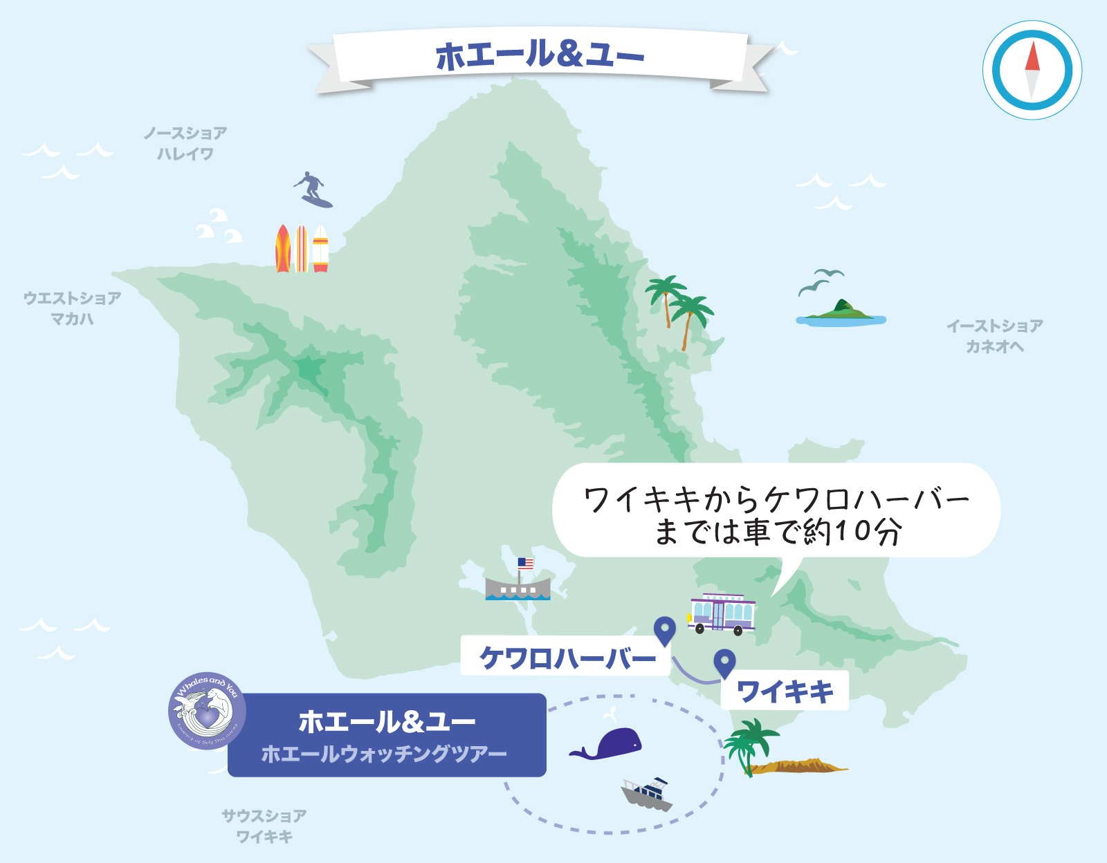 ホエールウオッチングマップ