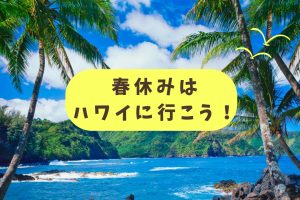 春休みのハワイ旅行 オアフ島観光におすすめ！AYCのオプショナルツアーでスペシャルタイムを！